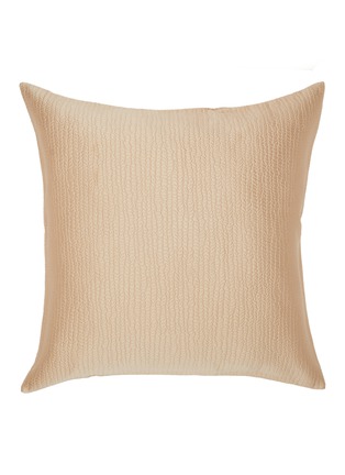 Main View - Click To Enlarge - FRETTE - Lux Earth Intreccio Cushion Cover − Savage Beige