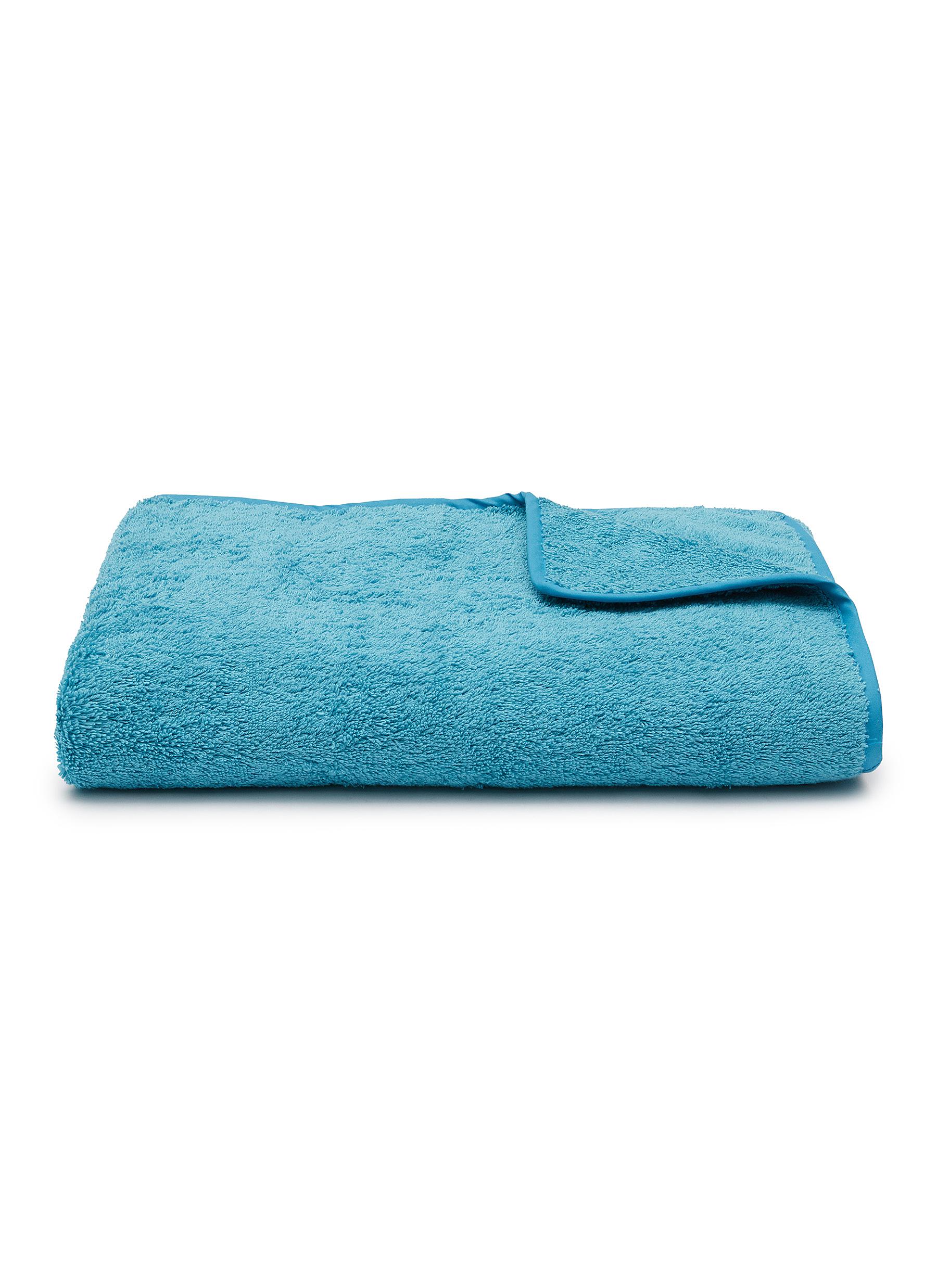 Unito Bourdon Cotton Terry Bath Towel âˆ’ Lagoon