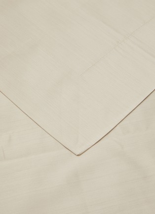 Detail View - Click To Enlarge - FRETTE - Naturalissimo King Size Duvet Set  — Ecru