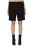 Main View - Click To Enlarge - MM6 MAISON MARGIELA - RAW EDGE DETAIL SUITING SHORTS