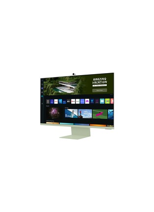 Main View - Click To Enlarge - SAMSUNG - M8 SMART MONITOR 32IN 2022 - GREEN