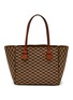 Main View - Click To Enlarge - MOREAU - ‘VINCENNES’ PRINTED LEATHER SMALL TOTE BAG