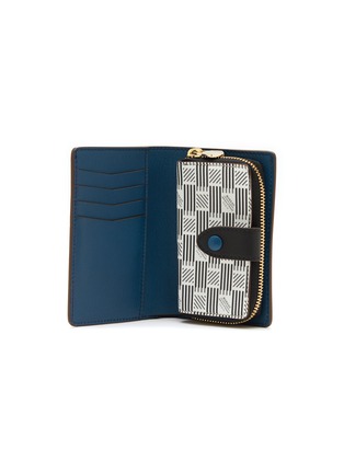 Figure View - Click To Enlarge - MOREAU - PRINTED LEATHER BIFOLD WALLET