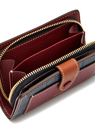 Detail View - Click To Enlarge - MOREAU - PRINTED LEATHER BIFOLD WALLET