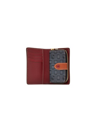 Figure View - Click To Enlarge - MOREAU - PRINTED LEATHER BIFOLD WALLET
