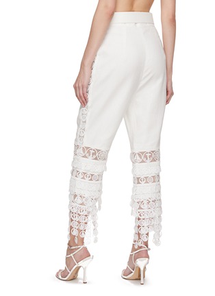 Back View - Click To Enlarge - ZIMMERMANN - ‘HIGH TIDE’ BELTED NAUTICAL PANTS