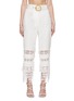 Main View - Click To Enlarge - ZIMMERMANN - ‘HIGH TIDE’ BELTED NAUTICAL PANTS