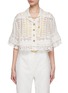 Main View - Click To Enlarge - ZIMMERMANN - ‘HIGH TIDE’ NAUTICAL CROPPED JACKET