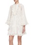 Detail View - Click To Enlarge - ZIMMERMANN - ‘TIGGY’ LACE MINI DRESS
