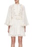 Main View - Click To Enlarge - ZIMMERMANN - ‘TIGGY’ LACE MINI DRESS