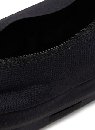Detail View - Click To Enlarge - RAPHA - ‘Explore’ Geometric Patterned Adjustable Strap Logo Embroidery Nylon Handlebar Bag