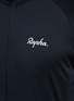  - RAPHA - ‘Core’ Contrasting Sleeve Stripe Chest Logo Zip-Up T-Shirt
