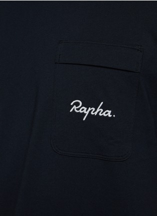  - RAPHA - Logo Embroidery Cotton Crewneck Pocket T-Shirt