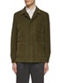 Main View - Click To Enlarge - EQUIL - BUTTON FRONT 3 PATCH POCKETS CORDUROY SHIRT JACKET