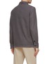 Back View - Click To Enlarge - EQUIL - FLAP CHEST POCKET DETAIL CASHMERE SHIRT JACKET