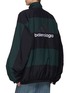 Back View - Click To Enlarge - BALENCIAGA - x adidas Reversible Striped Track Jacket