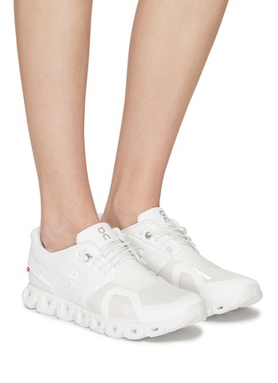 Figure View - Click To Enlarge - ON RUNNING - ‘Cloud 5’ Low-Top Lace-Up Sneakers