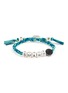 Main View - Click To Enlarge - VENESSA ARIZAGA - ‘Smart Cookie’ Ceramic Bead Kids Pull Cord Bracelet — Blue/Yellow