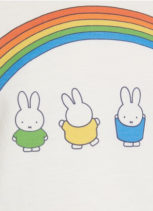  - CHINTI & PARKER - Miffy Rainbow Graphic Crewneck T-Shirt