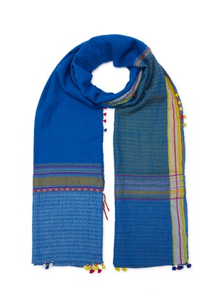 Main View - Click To Enlarge - INJIRI - HAND DYED WOOL SCARF