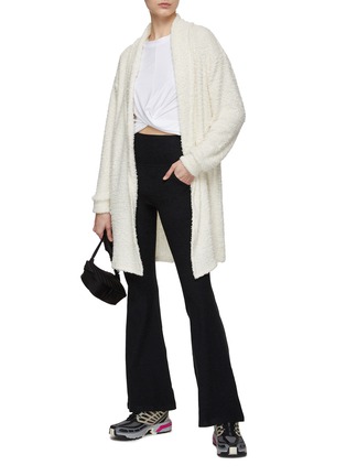 Figure View - Click To Enlarge - BEYOND YOGA - ‘CLOUD COVER’ LONGLINE CARDIGAN