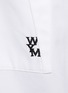  - WOOYOUNGMI - LOGO EMBROIDERED PATCH POCKET SHIRT