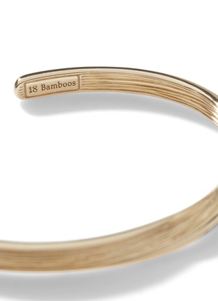 Detail View - Click To Enlarge - JOHN HARDY - ‘Bamboo’ Twisted 18K Gold Small Bangle