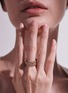 Detail View - Click To Enlarge - JOHN HARDY - ‘Classic Chain’ Kami 14K Gold Crossed Chain Ring