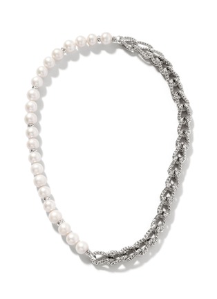 Main View - Click To Enlarge - JOHN HARDY - ‘ASLI CLASSIC CHAIN’ FRESHWATER PEARL STERLING SILVER CHAIN NECKLACE