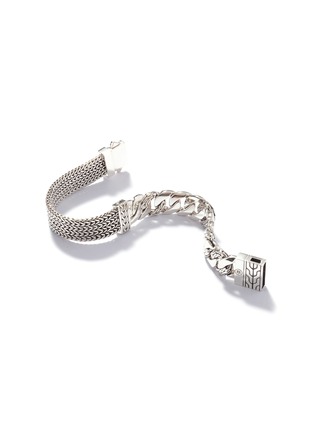 John Hardy - Silver Classic Chain Bracelet with Hook Clasp - Men - Sterling Silver - L - Metallic