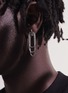 Detail View - Click To Enlarge - JOHN HARDY - ‘Classic Chain’ Silver Multi Chain Hoop Earrings