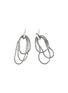 Main View - Click To Enlarge - JOHN HARDY - ‘Classic Chain’ Silver Multi Chain Hoop Earrings