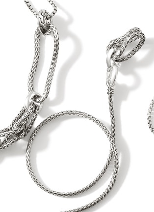 Detail View - Click To Enlarge - JOHN HARDY - ‘ASLI CLASSIC CHAIN’ STERLING SILVER SAUTOIR NECKLACE