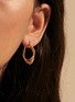 Detail View - Click To Enlarge - JOHN HARDY - ‘Bamboo’ 18K Gold Hoop Earrings