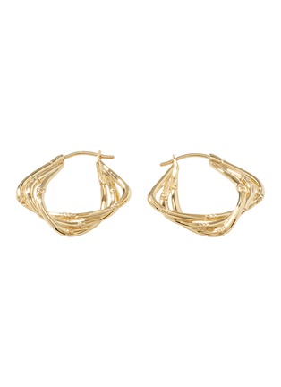 Main View - Click To Enlarge - JOHN HARDY - ‘Bamboo’ 18K Gold Hoop Earrings