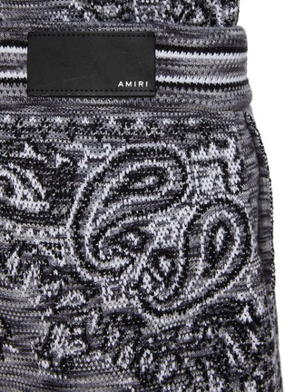  - AMIRI - Bandana Space Dye Cotton Knit Shorts