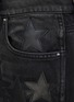  - AMIRI - Leather Star Patch Wide Leg Carpenter Jeans