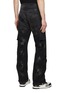Back View - Click To Enlarge - AMIRI - Leather Star Patch Wide Leg Carpenter Jeans