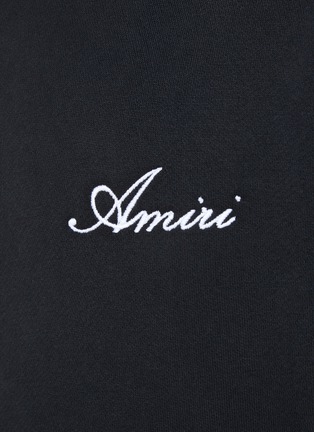  - AMIRI - Tie Dye Sleeve Logo Cotton Hoodie