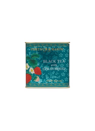 Main View - Click To Enlarge - FORTNUM & MASON - Black Tea with Strawberry Loose Leaf Tin 125g