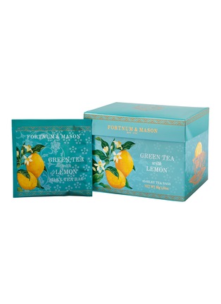 Main View - Click To Enlarge - FORTNUM & MASON - Green Tea with Lemon Tea Bags 30g