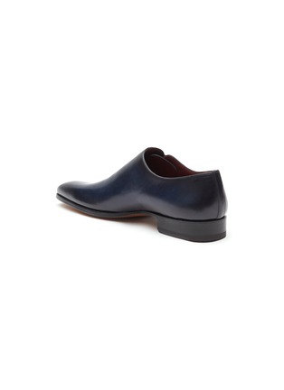 - MAGNANNI - Asymmetric Wholecut Leather Shoes