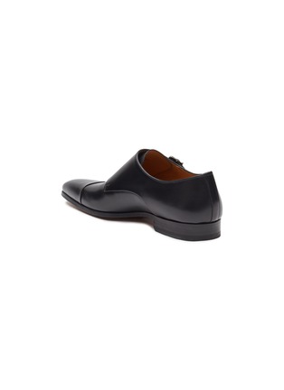  - MAGNANNI - Monk Strap Plain Toe Leather Shoes