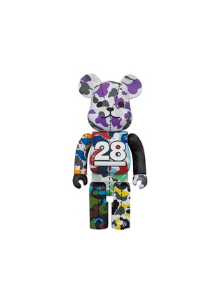 Main View - Click To Enlarge - TOYQUBE - x BAPE 28th Anniversary Camouflage 400% BE@RBRICK