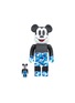 Main View - Click To Enlarge - TOYQUBE - x BAPE Mickey Mouse Camouflage 400% & 100% BE@RBRICK Set
