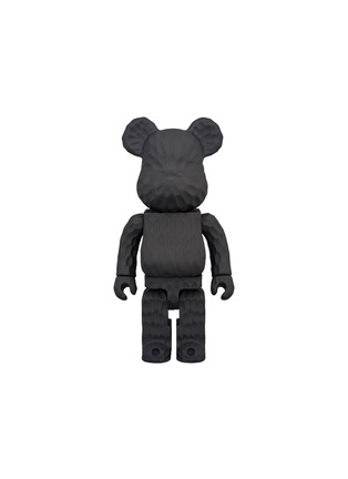 Main View - Click To Enlarge - TOYQUBE - x Karimoku x fragment design Carved Wood 400% BE@RBRICK
