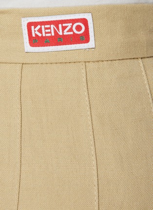  - KENZO - Pleated Button On Mini Skirt