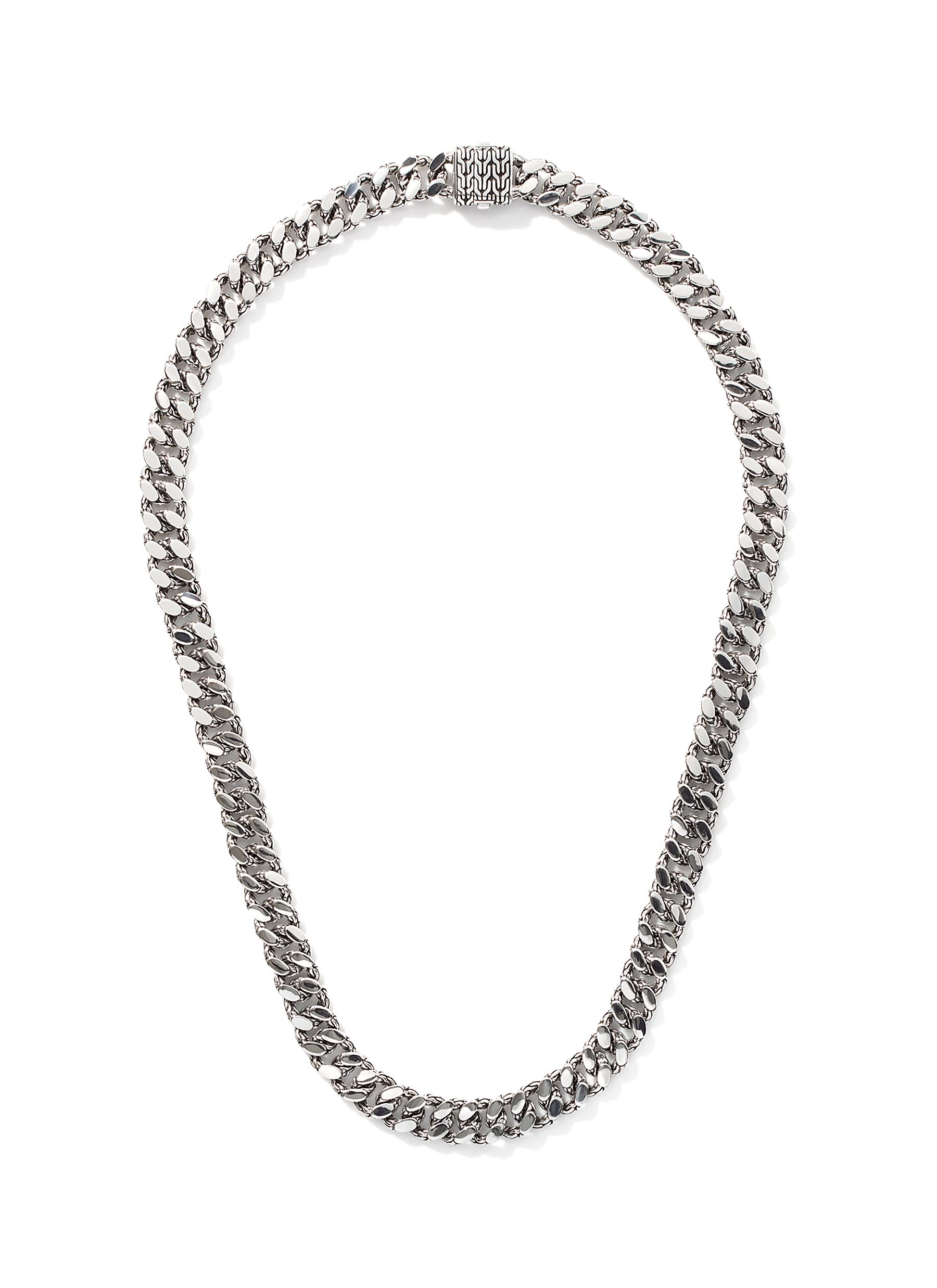 John Hardy Sterling Silver Classic Curb Chain Necklace