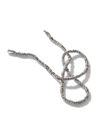 Detail View - Click To Enlarge - JOHN HARDY - ‘Classic Chain’ Silver Heishi Bead Necklace
