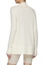 Back View - Click To Enlarge - SPLITS59 - ‘Celine’ Drape Collar Long Sleeve Fleece Cardigan